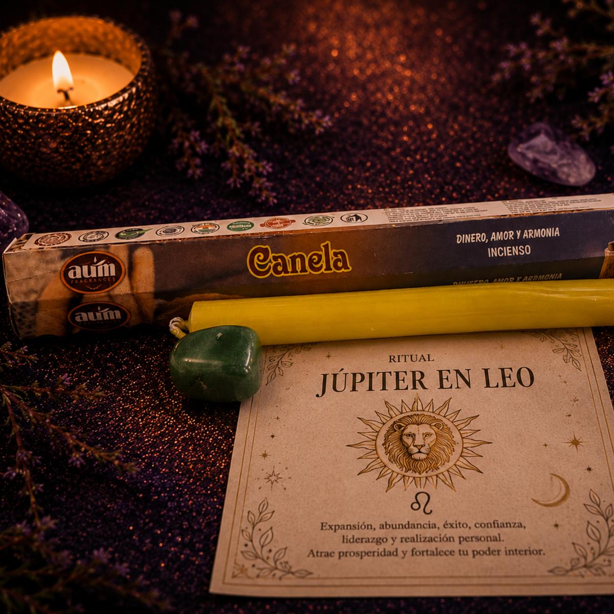 Ritual Preparado Júpiter en Leo (Abundancia, Prosperidad, Éxito y Apertura de Caminos)