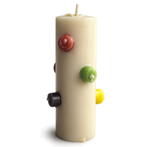 7-Wick Multicolor Candle (Opening of Paths and Energy Balance)