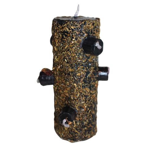 Velón 7 Mechas con Ruda (Corte de Energías Negativas y Limpieza Profunda)