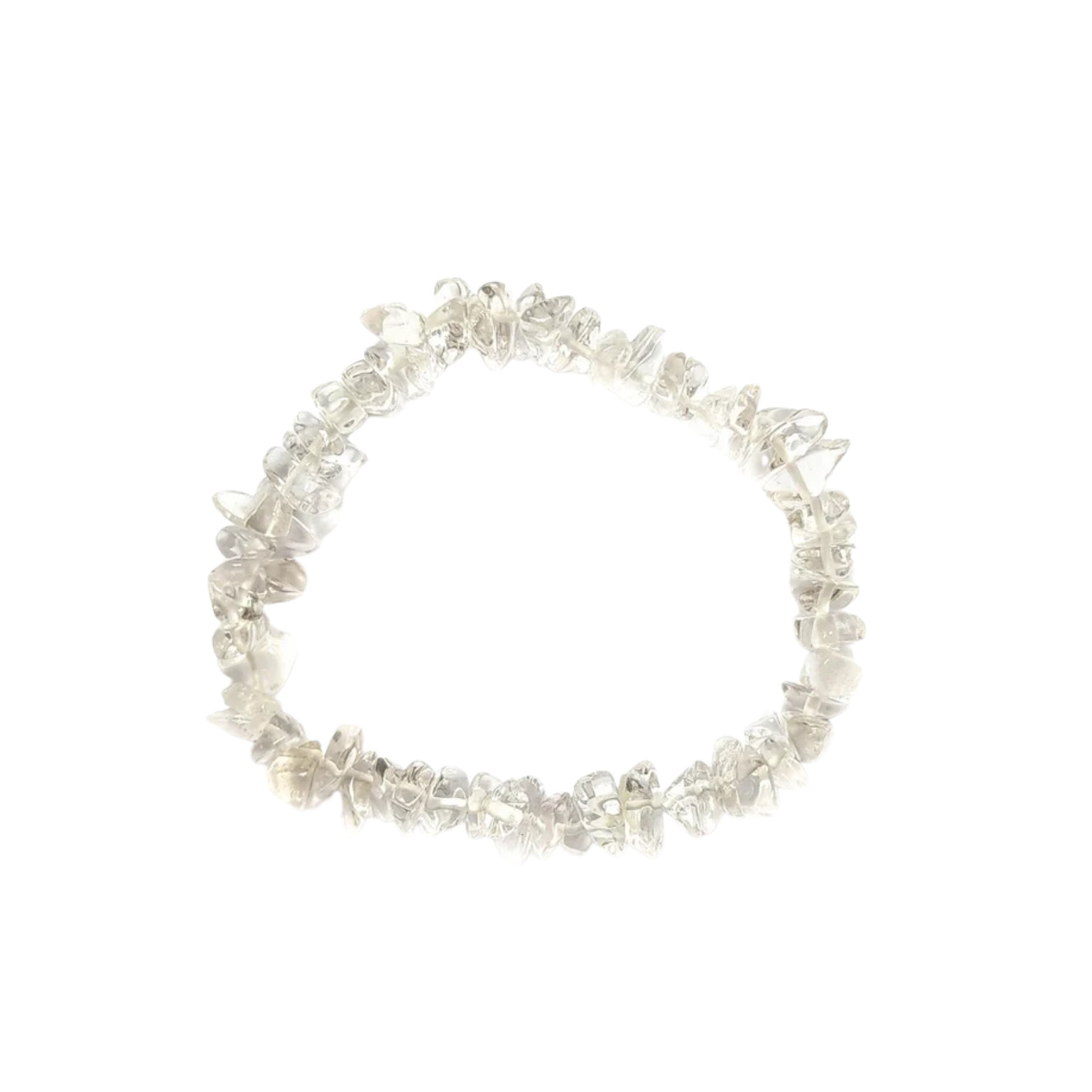 Pulsera Chip de Cuarzo Blanco (Claridad, Energía y Armonía)