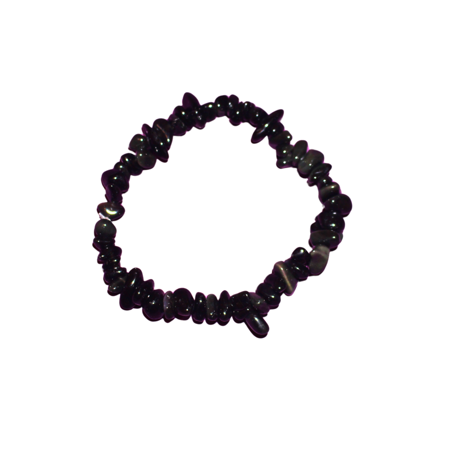 Pulsera Chip de Obsidiana (Protección, Fuerza y Transformación)
