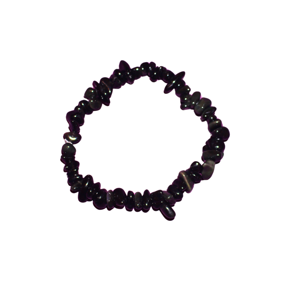 Pulsera Chip de Obsidiana (Protección, Fuerza y Transformación)