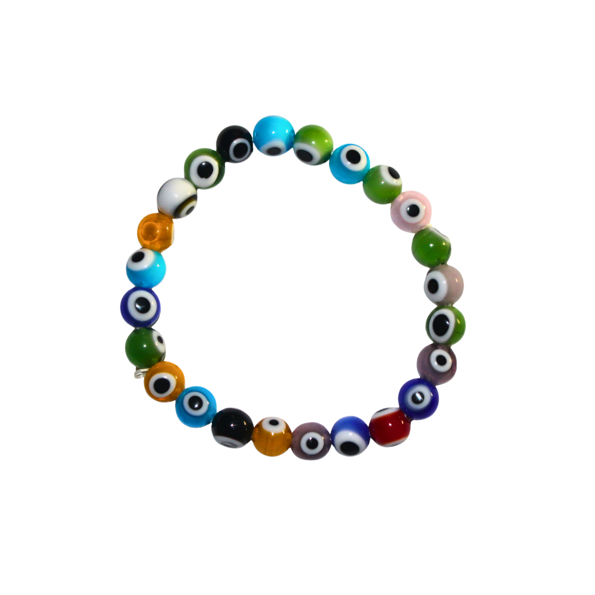 Pulsera Ojo Turco negro (defensa y vibraciones positivas)