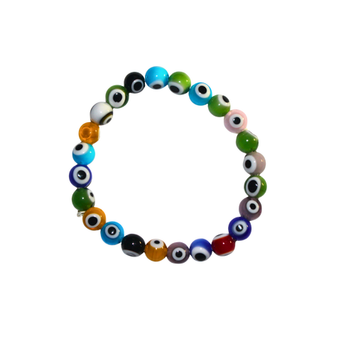 Pulsera Ojo Turco negro (defensa y vibraciones positivas)